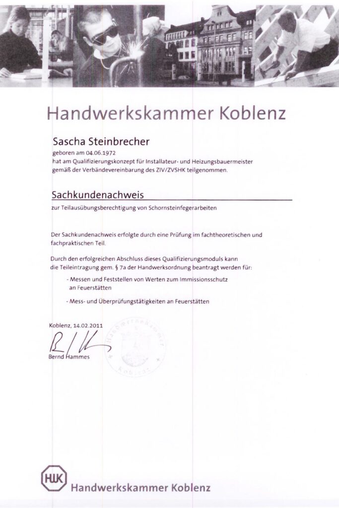Zertifikat-Schornsteinfeger-Teil-A